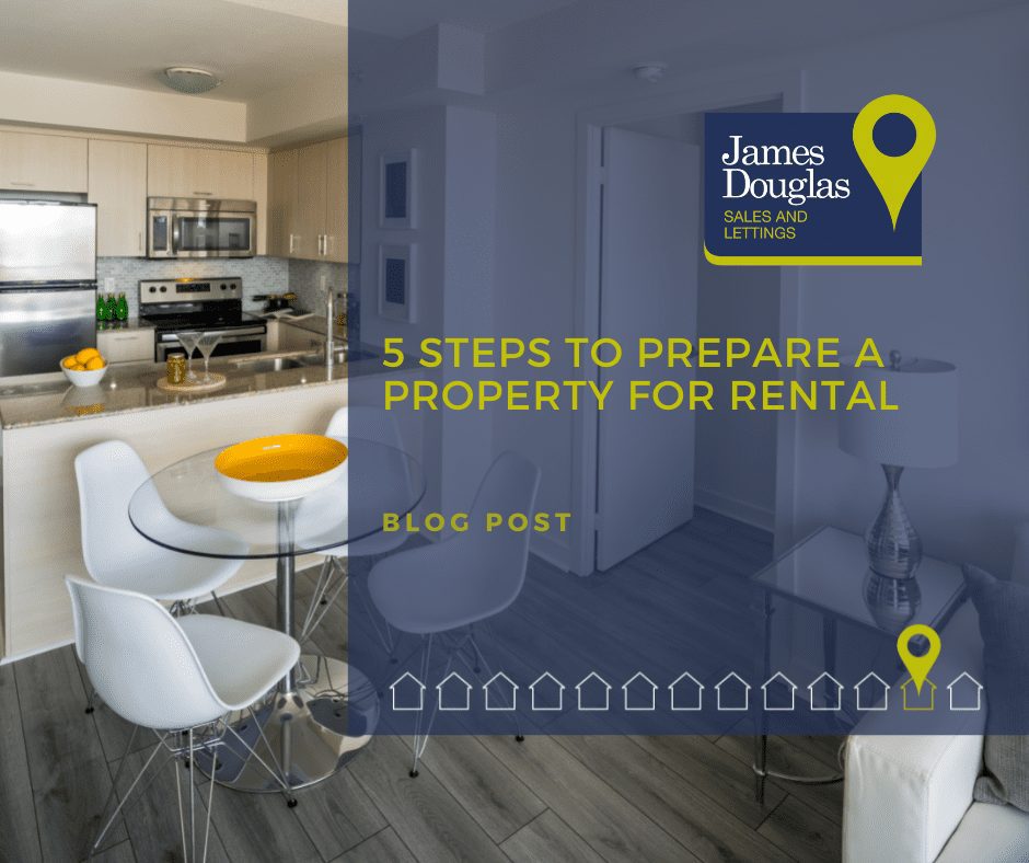 prepare a property for rental.